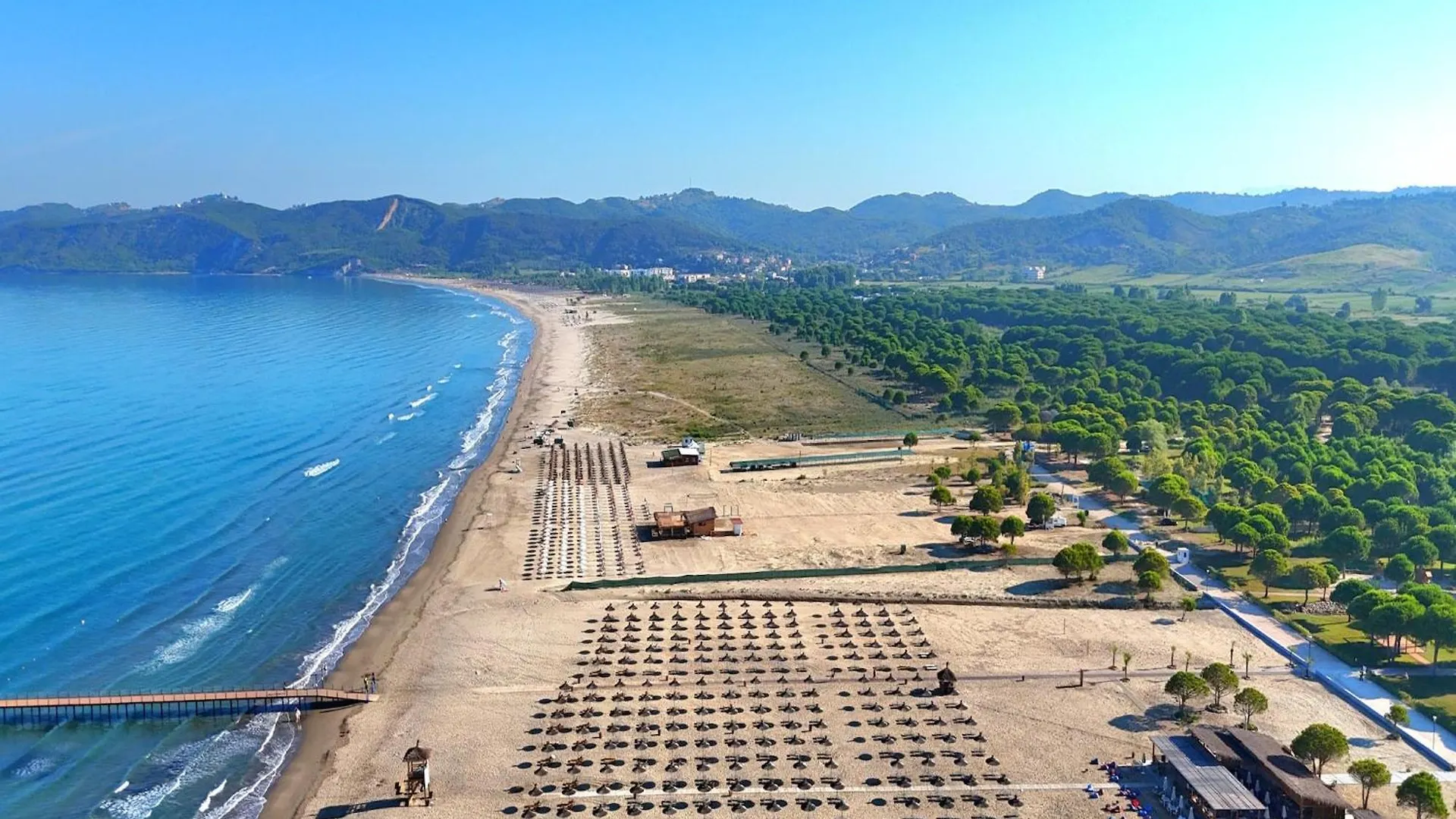 Holiday Home For Six Guests Plazhi San Pietro 0*,  Albanien